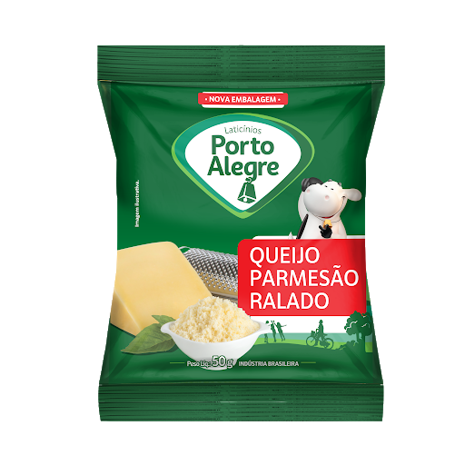 QUEIJO PARMESÃO RALADO PORTO ALEGRE 50G