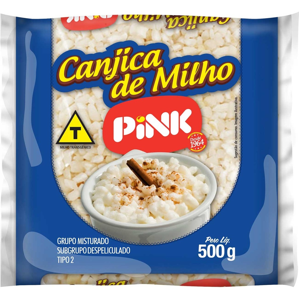 CANJICA DE MILHO PINK 500G