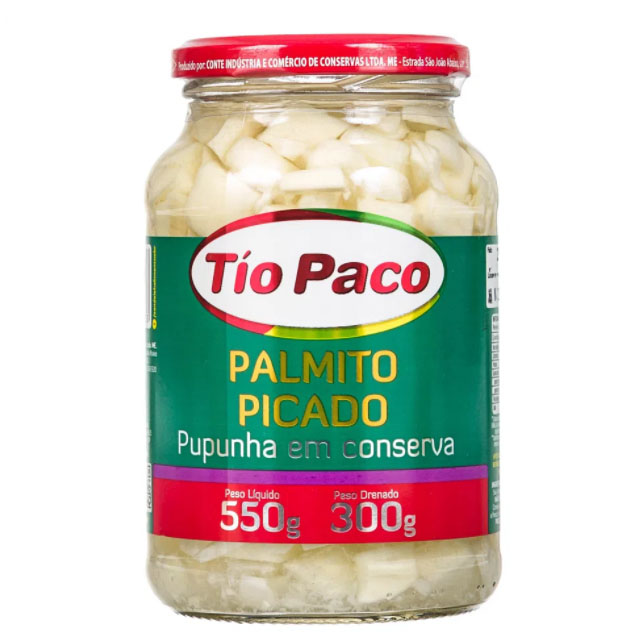 PALMITO PICADO TIO PACO - 550g