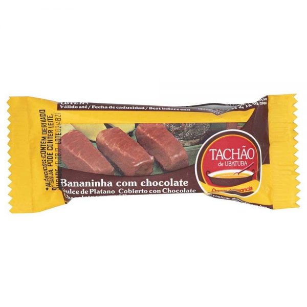 BANANINHA C/ CHOCOLATE TACHAO - 80g